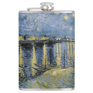 Starry Night Vincent van Gogh Flask