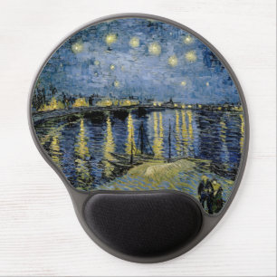 Starry Night Vincent van Gogh Gel Mouse Pad