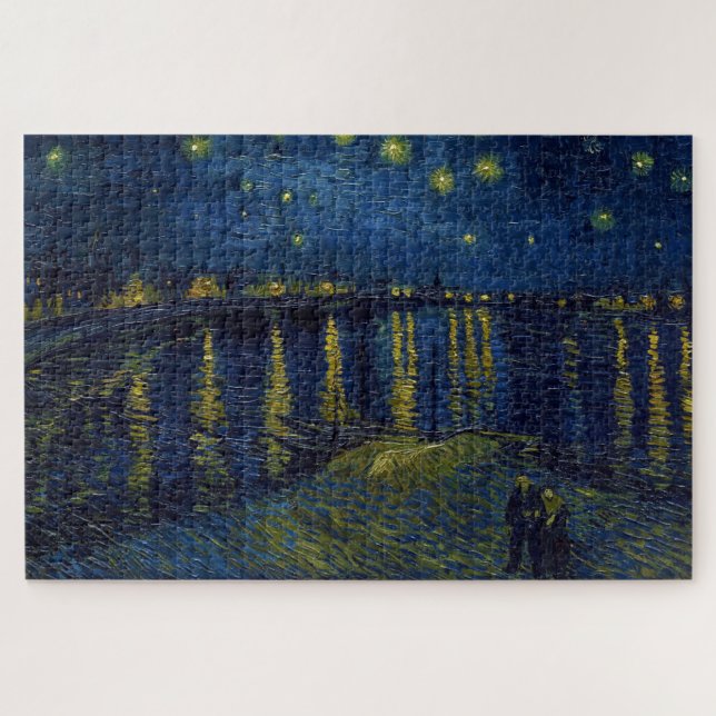 Starry Night, Vincent van Gogh Jigsaw Puzzle (Horizontal)