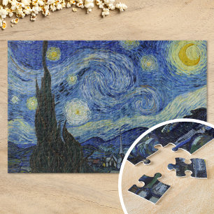 Starry Night Vincent van Gogh Jigsaw Puzzle