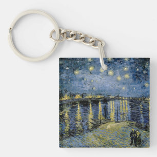 Starry Night Vincent van Gogh Keychain