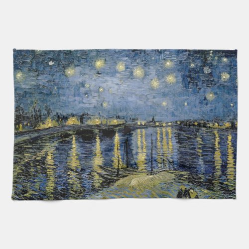  Starry Night  Vincent  van Gogh    Kitchen Towel