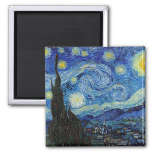 Starry Night, Vincent van Gogh Magnet