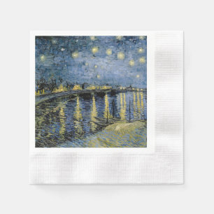 Starry Night Vincent van Gogh Napkins
