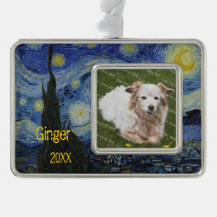 Starry Night Vincent van Gogh Photo Ornament