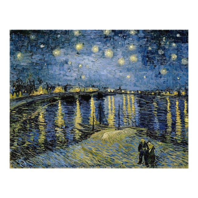  Starry Night  Vincent  van Gogh   Photo Print (Front)