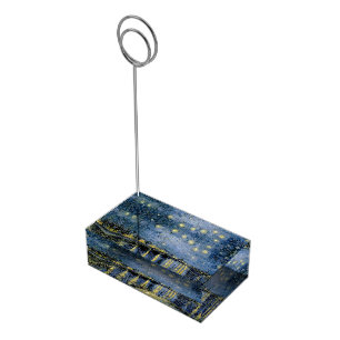 Starry Night Vincent van Gogh Place Card Holder