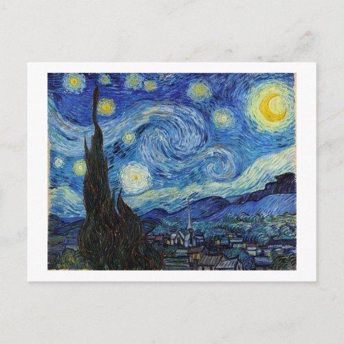 Starry Night Vincent van Gogh Postcard