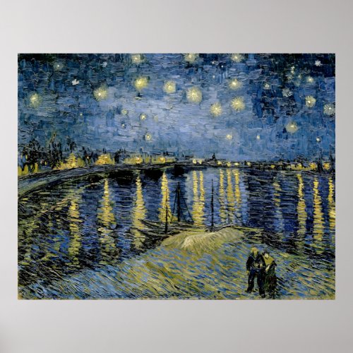  Starry Night  Vincent  van Gogh  Poster