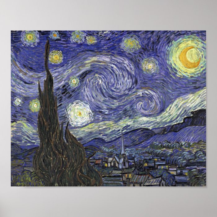 Starry Night   Vincent van Gogh Posters