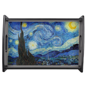 Starry Night, Vincent van Gogh Serving Tray