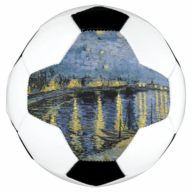  Starry Night  Vincent  van Gogh     Soccer Ball (Front)