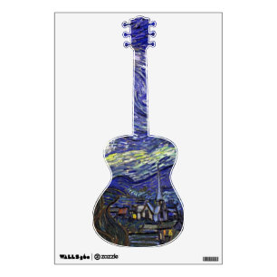 Starry Night, Vincent Van Gogh. Wall Decal