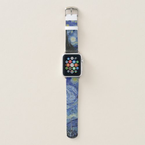 Starry Night Vincent Van Gogh Watch Band 