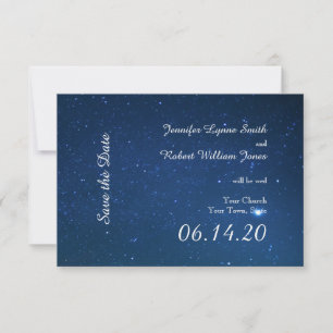 Starry Night Wedding Save the Date