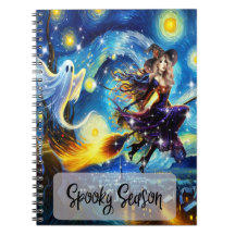 Starry Night Witchy Halloween Design