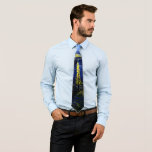 Starry Night, world-famous van Gogh art Neck Tie<br><div class="desc">Starry Night,  world-famous van Gogh art</div>