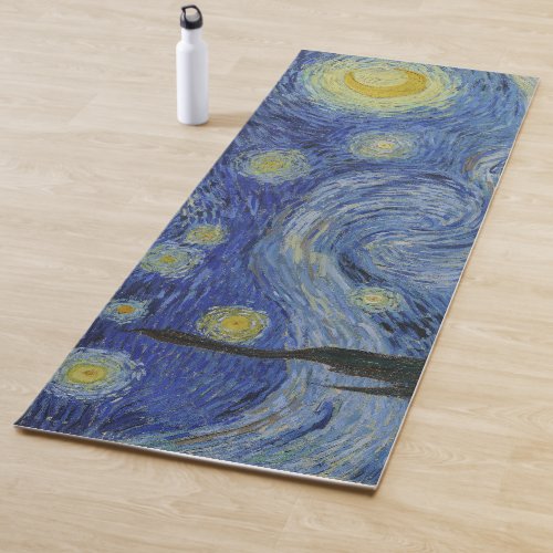 Starry Night Yoga Mat by Van Gogh