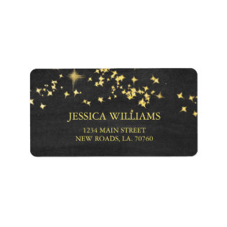 Starry Nights Mailing Labels