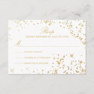 Starry Nights RSVP Card