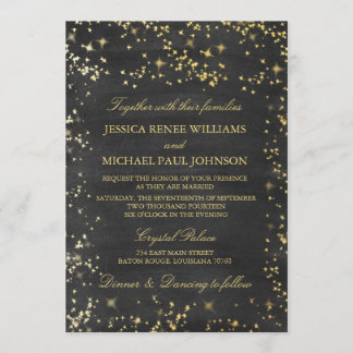 Starry Nights Wedding Invitations