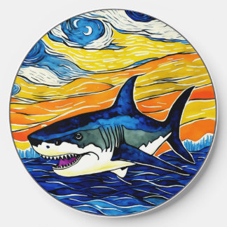 Starry Ocean Shark Wireless Charger