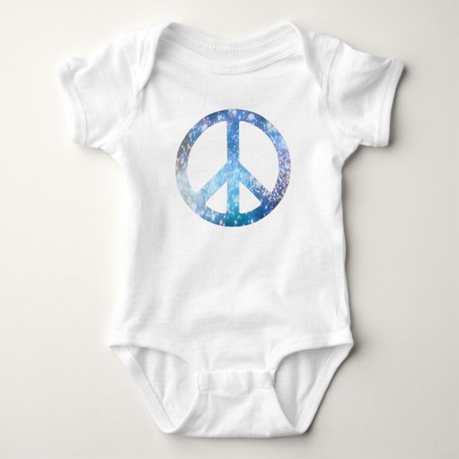 Starry Peace Sign T-Shirt (Front)