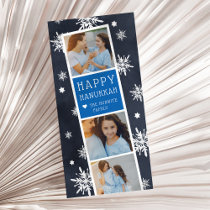 Starry Photobooth Hanukkah Photo Card