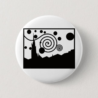 Starry Pictogram Pinback Button