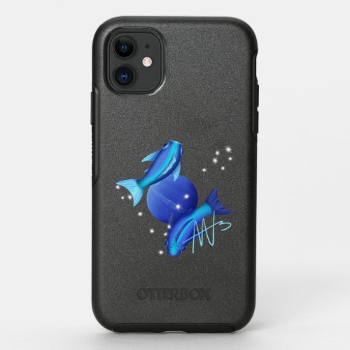 Starry Pisces Neptune Zodiac OtterBox Symmetry iPhone 11 Case