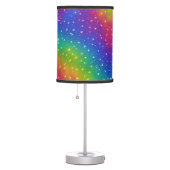 Starry Rainbow Lampshade Table Lamp (Right)