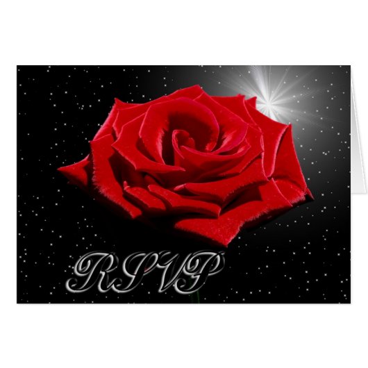 Starry Romantic Night Cards (Front Horizontal)