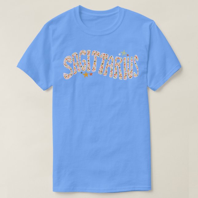 Starry Sagittarius T-Shirt (Design Front)