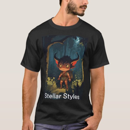 Starry Serenity Allions Radiant Night T_Shirt