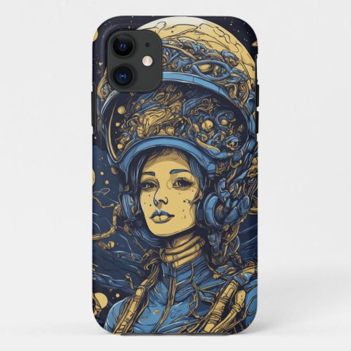 Starry Serenity Embrace the Cosmos with Our iPhon iPhone 11 Case