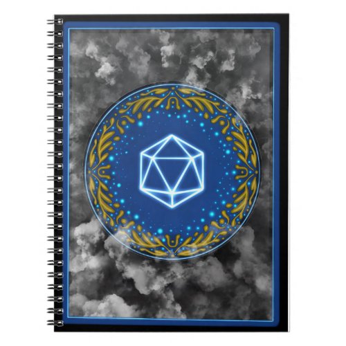 Starry Skies D20 Notebook