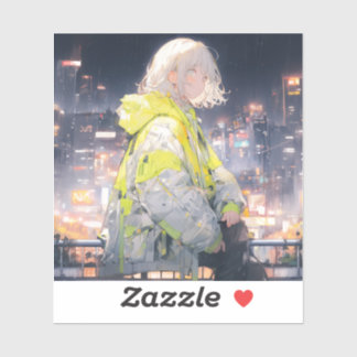 Starry sky | 東京娘 GenerartiveAI シール Sticker