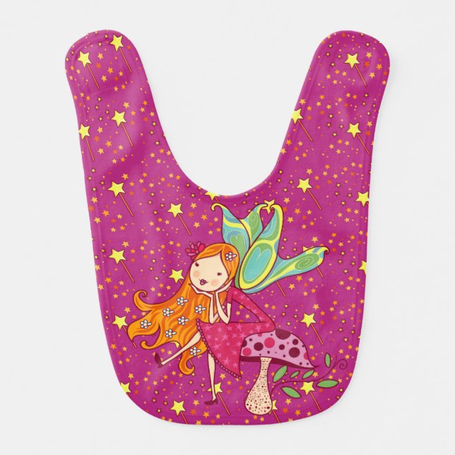 Starry Sky Fairy Bib (Front)