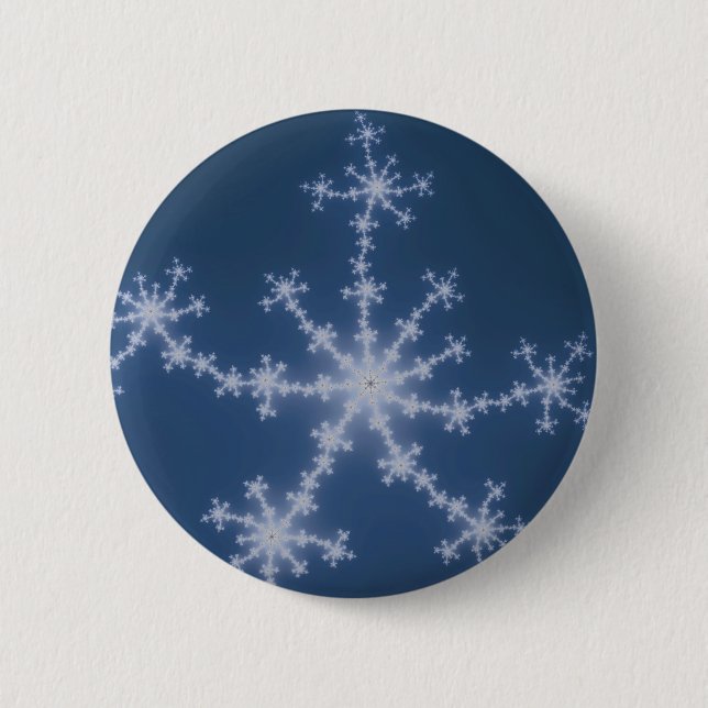 Starry Sky - Fractal Pinback Button (Front)