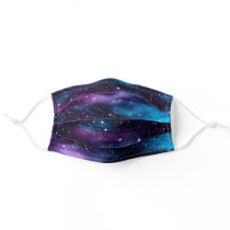 Starry Sky Galaxy Adult Cloth Face Mask