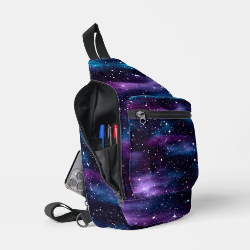Starry Sky Galaxy Sling Bag