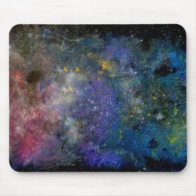 Starry sky - orion or milky way cosmos mouse pad (Front)