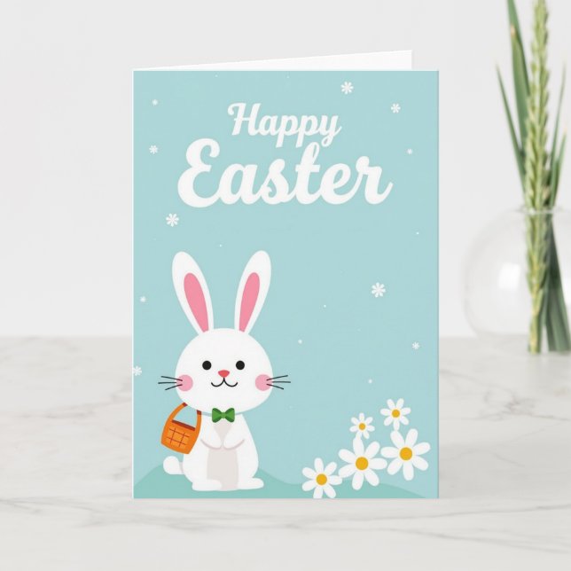 Starry Sky Rabbit Card (Front)