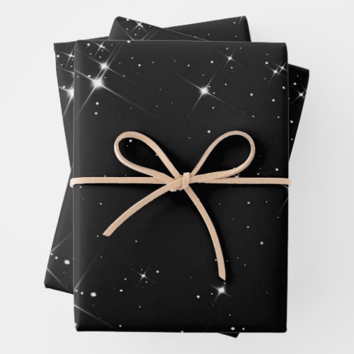 Starry Sky Wrapping Paper Sheets