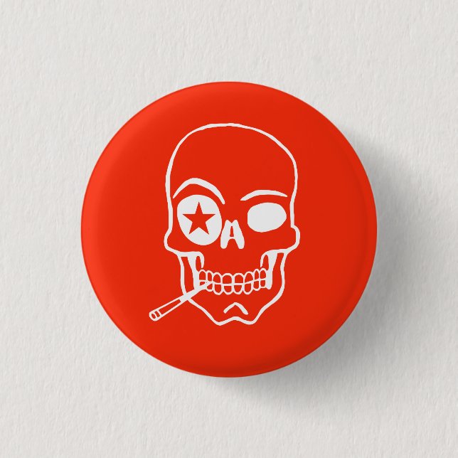 STARRY SMOKE Badge Button (Front)