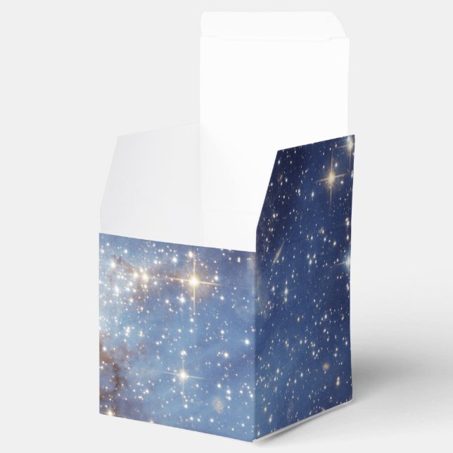 Starry Space Favor Box (Opened)