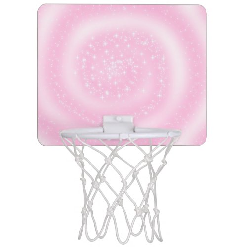 Starry Spiral Mini Basketball Hoop