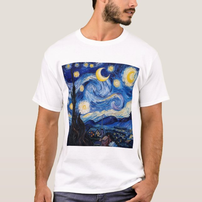 Starry Starry---a Classic T-Shirt (Front)