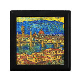 Starry Starry Night Florence Italy Gift Box