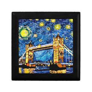 Starry Starry Night London England Gift Box